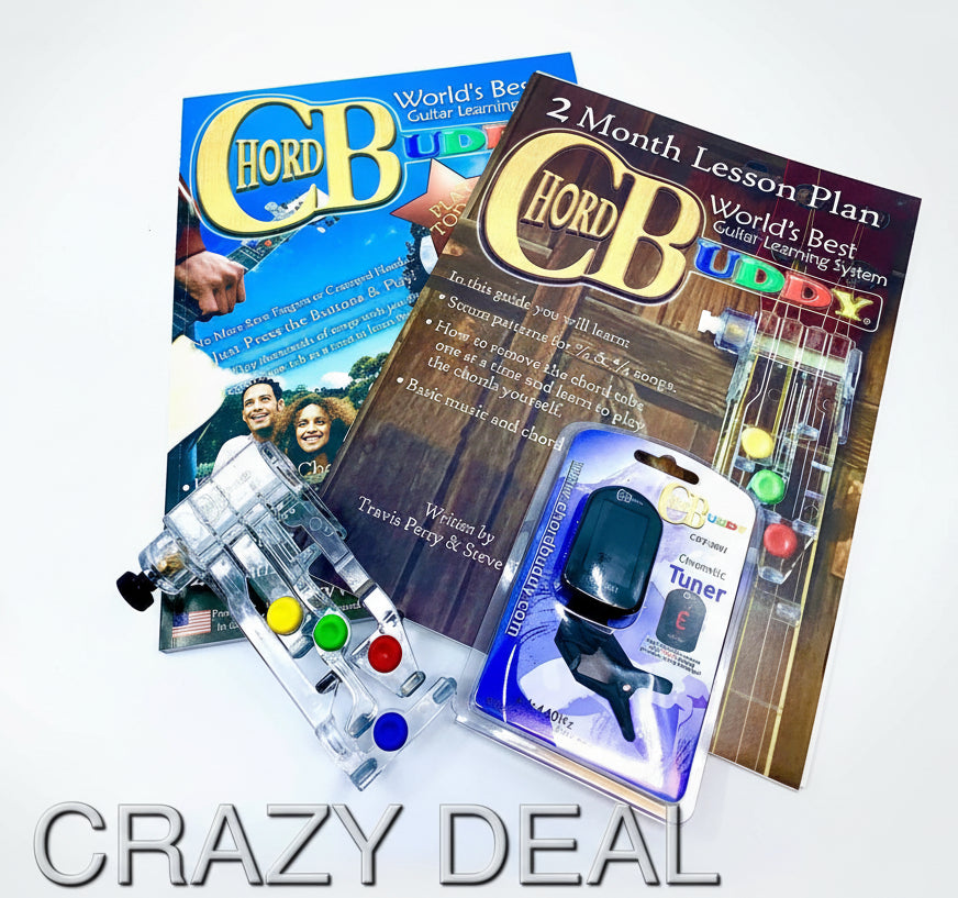 Crazy Deal! ChordBuddy Guitar Learning System (With Tuner) OUR BEST DEAL!