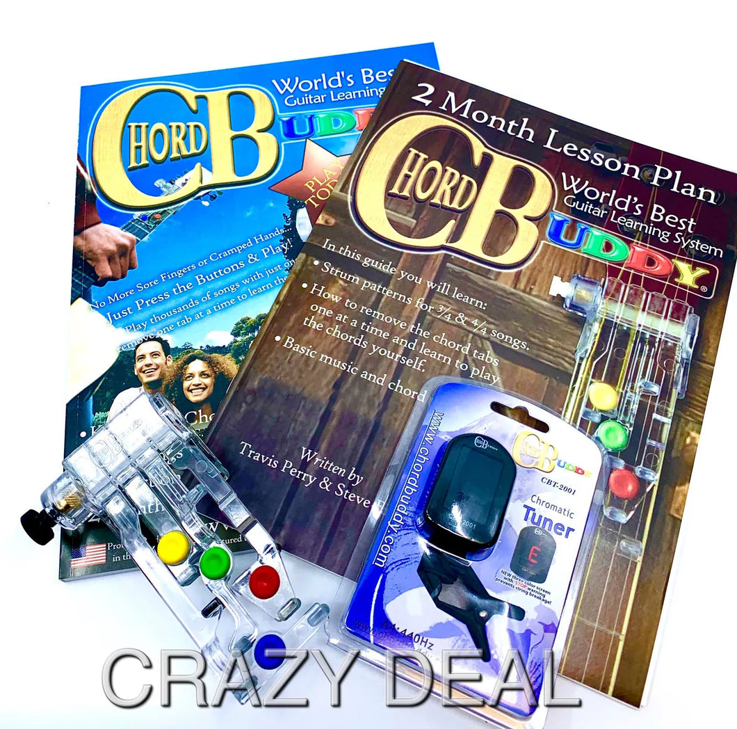 Crazy Deal! ChordBuddy Guitar Learning System (With Tuner)